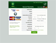 Tablet Screenshot of payment.bilyanagolf.com