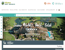 Tablet Screenshot of bilyanagolf.com